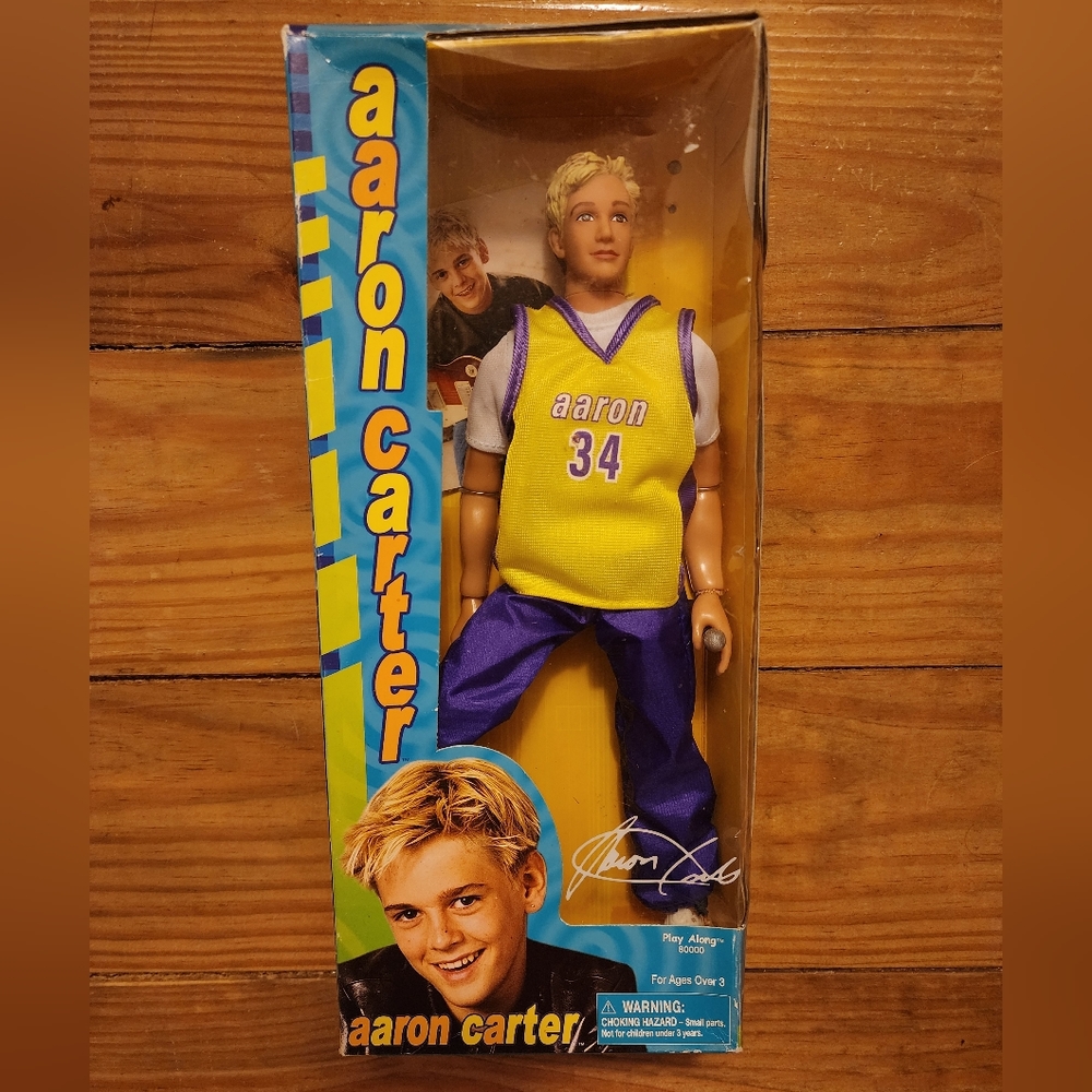 2001 Aaron Carter Play Along doll